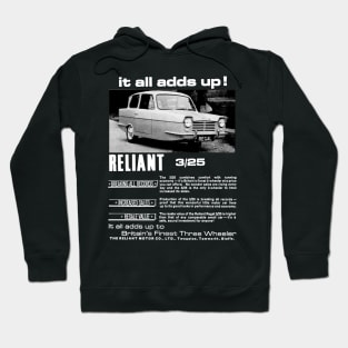 RELIANT REGAL 3/25 - advert Hoodie